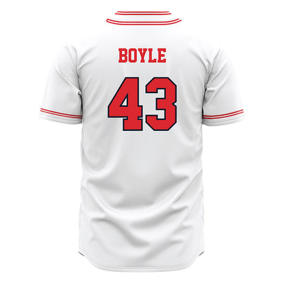 St. Johns - NCAA Baseball : Jed Boyle - White Jersey