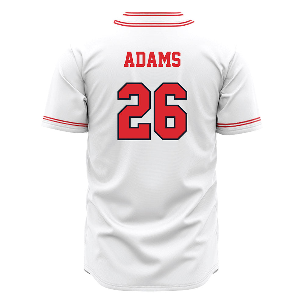 St. Johns - NCAA Baseball : Ryan Adams - White Jersey