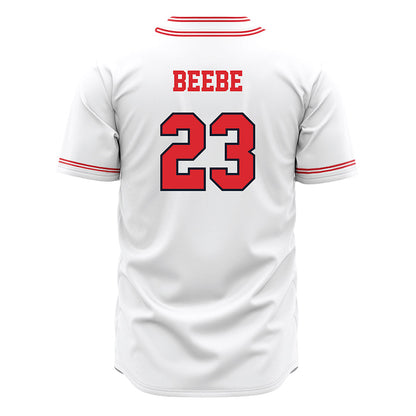 St. Johns - NCAA Baseball : Jared Beebe - White Jersey