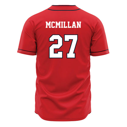 St. Johns - NCAA Baseball : Shaun McMillan - Red Jersey