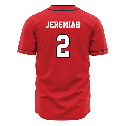 St. Johns - NCAA Baseball : Jace Jeremiah - Red Jersey
