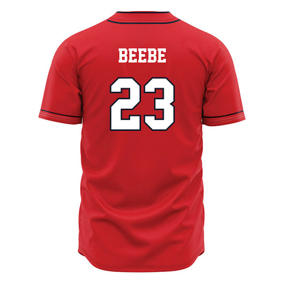 St. Johns - NCAA Baseball : Jared Beebe - Red Jersey