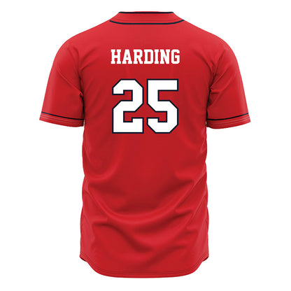 St. Johns - NCAA Baseball : Thomas Harding - Red Jersey-1