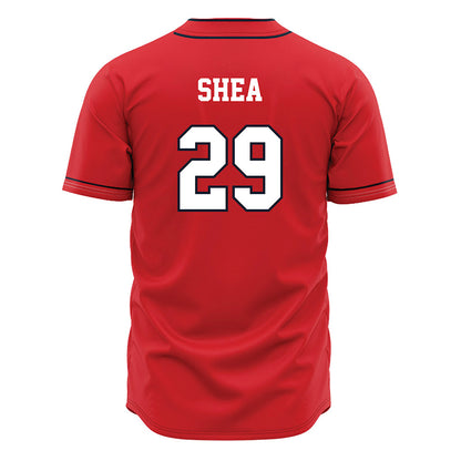 St. Johns - NCAA Baseball : Kieran Shea - Red Jersey-1