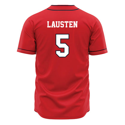 St. Johns - NCAA Baseball : Aj Lausten - Red Jersey-1