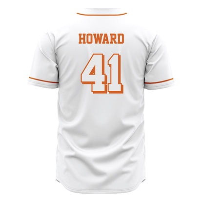 Texas - NCAA Baseball : Cody Howard - Baseball Jersey