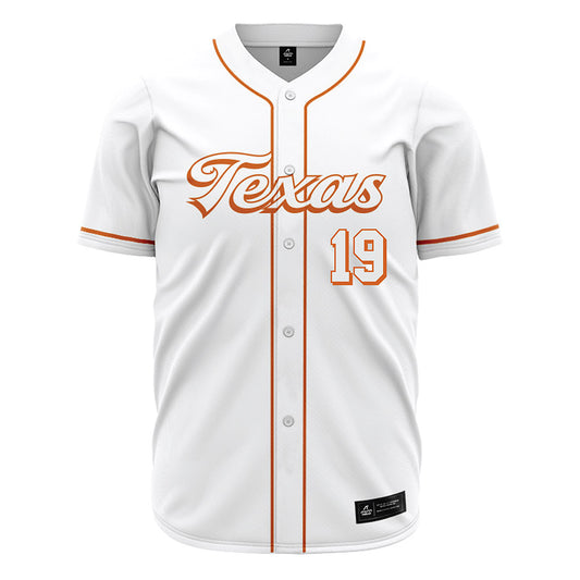 Texas - NCAA Baseball : Jack Mckernan - White Jersey-0