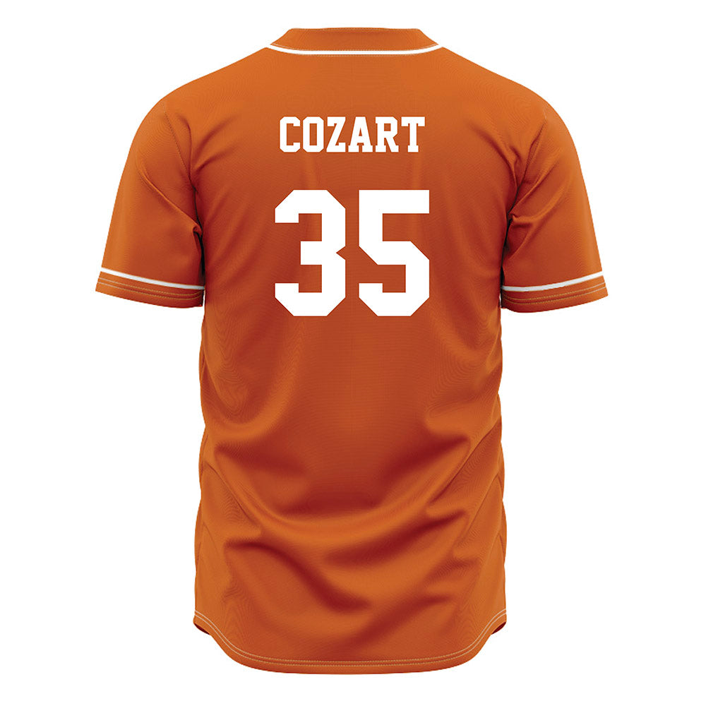 Texas - NCAA Baseball : Samuel Cozart - Orange Jersey-1