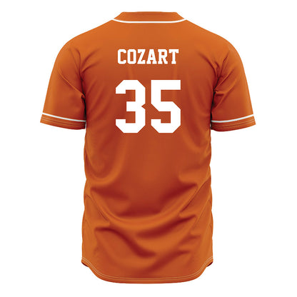Texas - NCAA Baseball : Samuel Cozart - Orange Jersey-1
