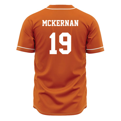 Texas - NCAA Baseball : Jack Mckernan - Orange Jersey-1