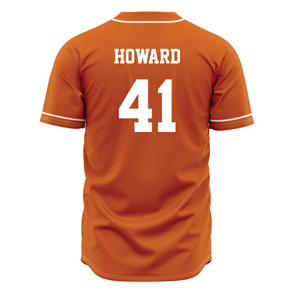 Texas - NCAA Baseball : Cody Howard - Baseball Jersey