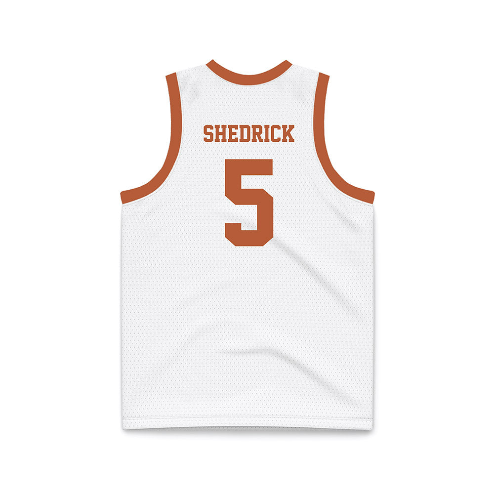 Texas - NCAA Men's Basketball : Kadin Shedrick - Basketball Jersey