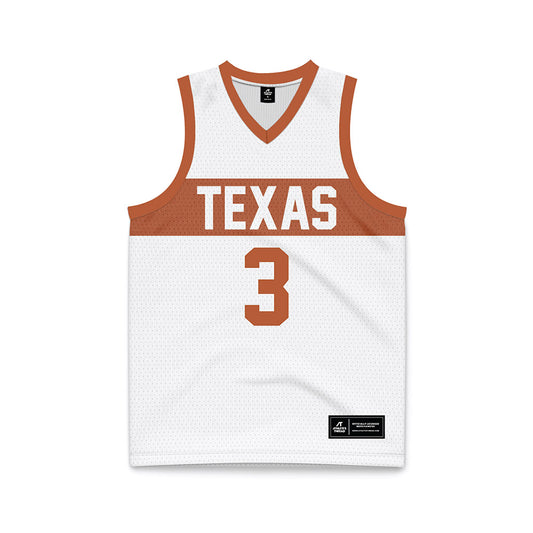 Texas - NCAA Men's Basketball : Max Abmas - Basketball Jersey