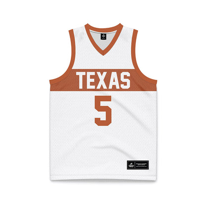 Texas - NCAA Men's Basketball : Kadin Shedrick - Basketball Jersey