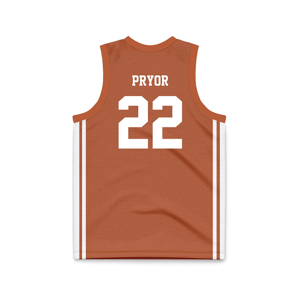 Texas - NCAA Men's Basketball : Devon Pryor - Basketball Jersey