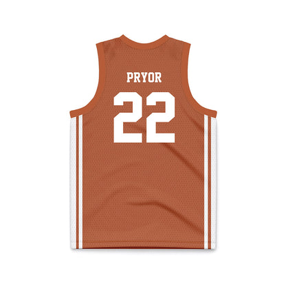 Texas - NCAA Men's Basketball : Devon Pryor - Basketball Jersey