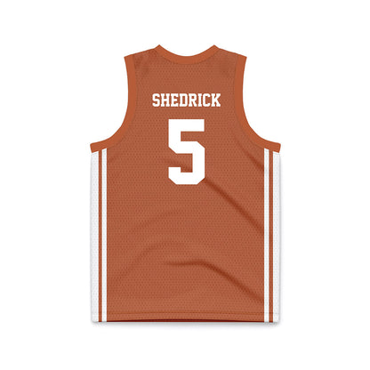 Texas - NCAA Men's Basketball : Kadin Shedrick - Basketball Jersey