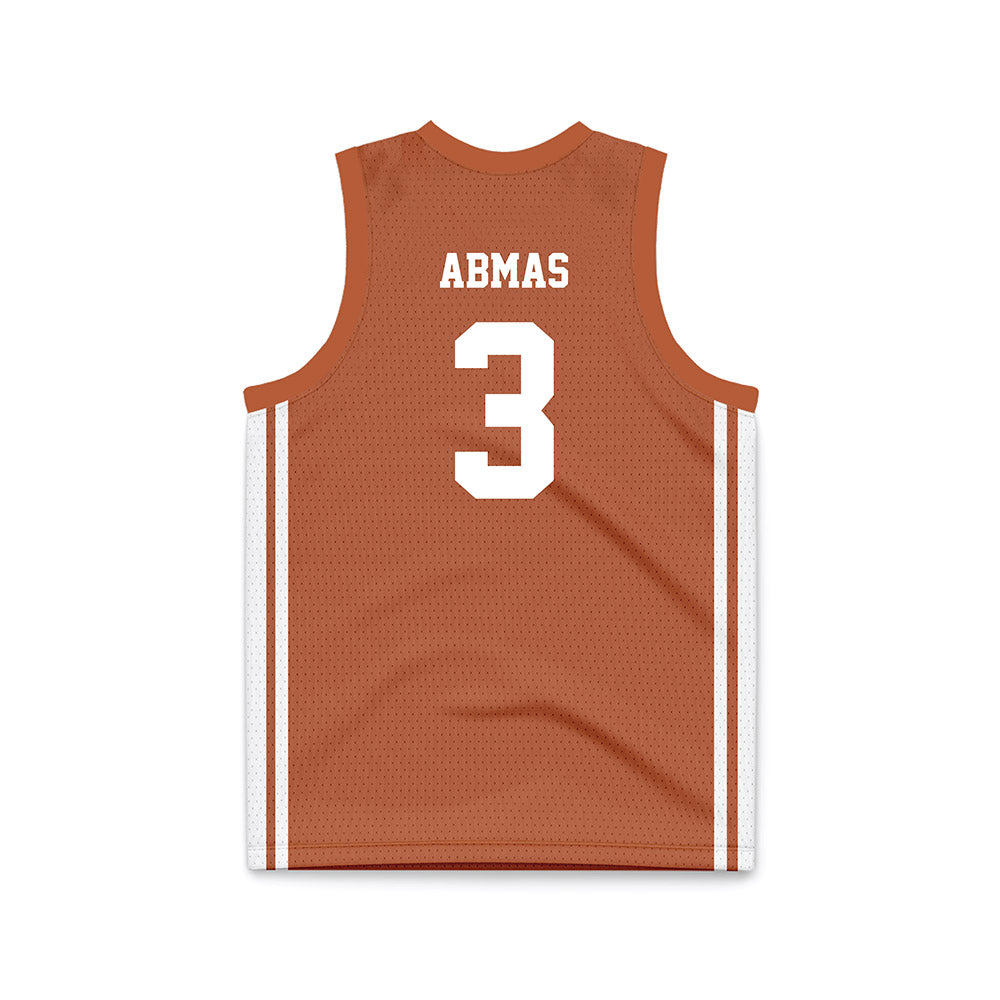 Texas - NCAA Men's Basketball : Max Abmas - Basketball Jersey