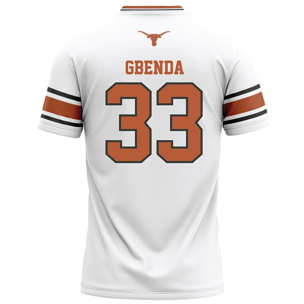 Texas - NCAA Football : David Gbenda - Football Jersey