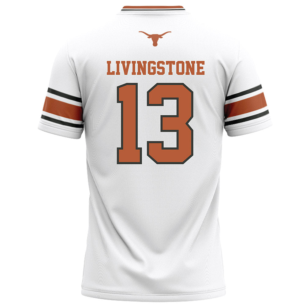 Texas - NCAA Football : Parker Livingstone - Football Jersey