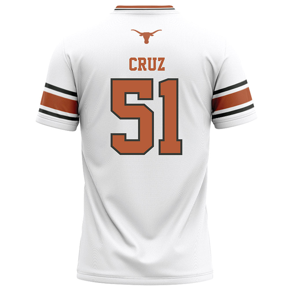 Texas - NCAA Football : Daniel Cruz - Football Jersey