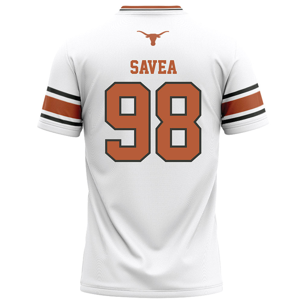 Texas - NCAA Football : Tiaoalii Savea - White Football Jersey