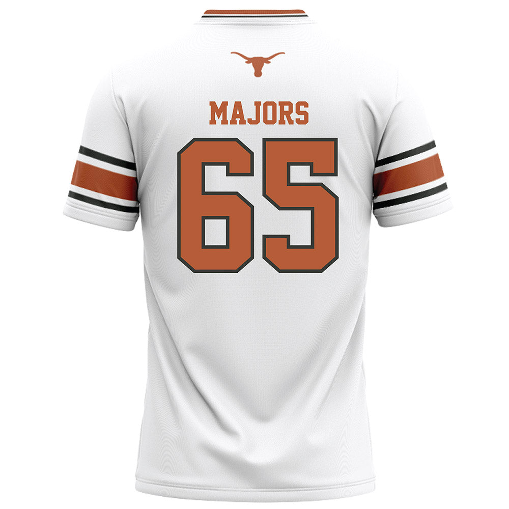 Texas - NCAA Football : Jake Majors - White Football Jersey