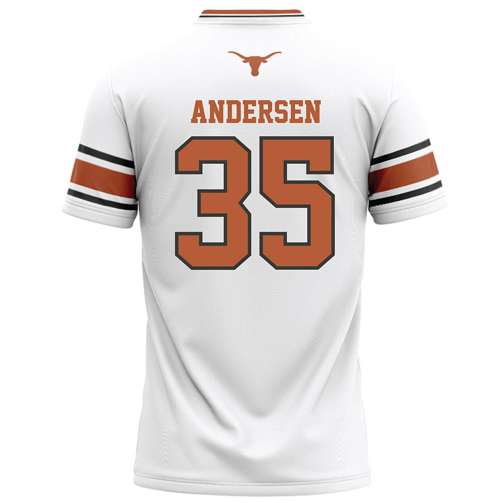 Texas - NCAA Football : Rett Andersen - Football Jersey