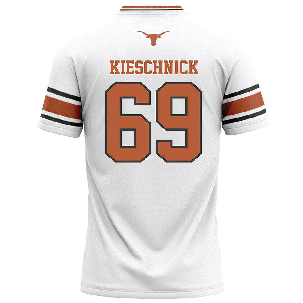 Texas - NCAA Football : Brooks Kieschnick - White Football Jersey-1