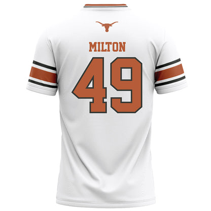 Texas - NCAA Football : Thatcher Milton - Football Jersey