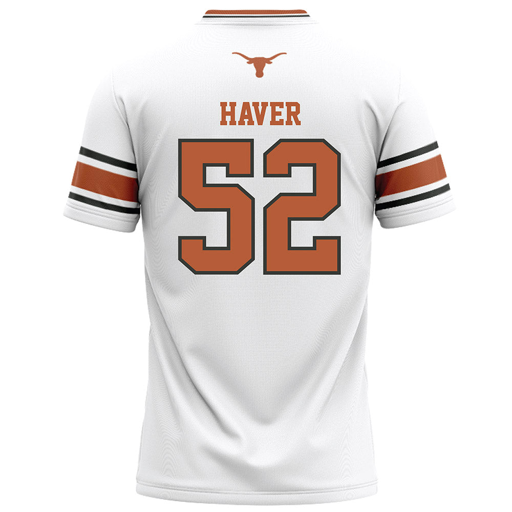 Texas - NCAA Football : Tate Haver - Football Jersey