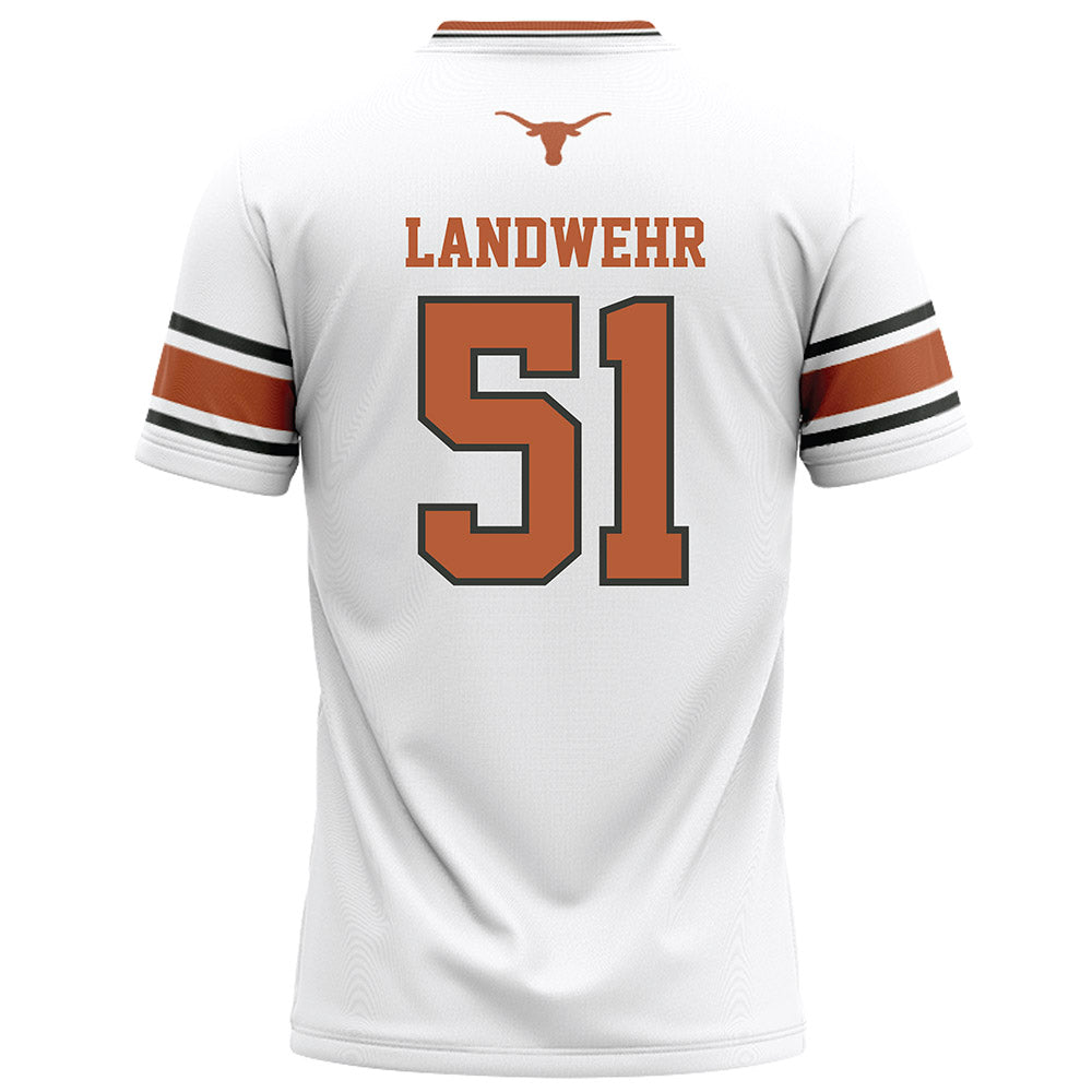 Texas - NCAA Football : Marshall Landwehr - Football Jersey