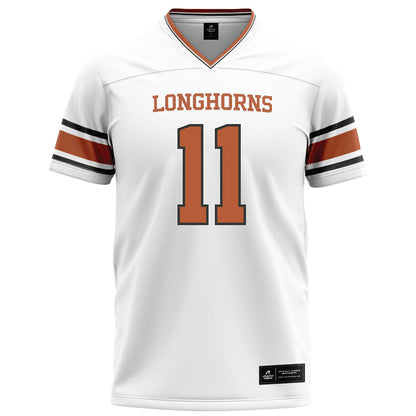 Texas - NCAA Football : Michael Terry - White Football Jersey-0
