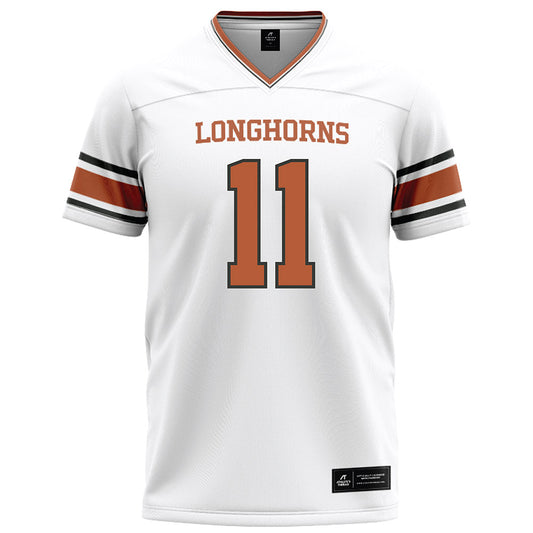 Texas - NCAA Football : Michael Terry - White Football Jersey-0