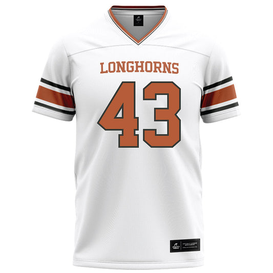Texas - NCAA Football : Eric Garza - Football Jersey