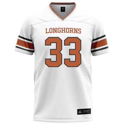 Texas - NCAA Football : David Gbenda - Football Jersey