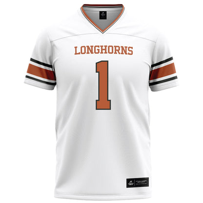 Texas - NCAA Football : Ryan Wingo - White Football Jersey-0