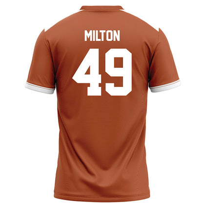 Texas - NCAA Football : Thatcher Milton - Football Jersey