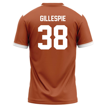 Texas - NCAA Football : Graham Gillespie - Orange Football Jersey