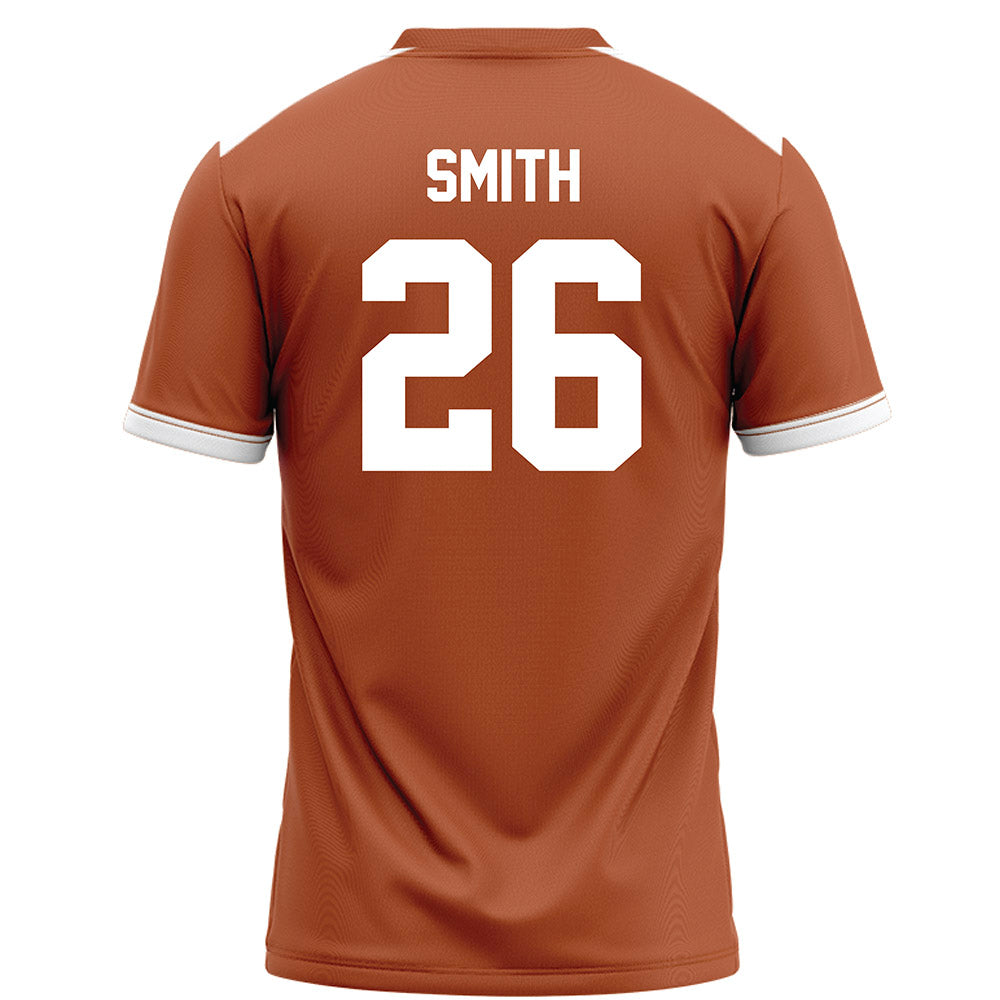 Texas - NCAA Football : Ty'Anthony Smith - Orange Football Jersey-1