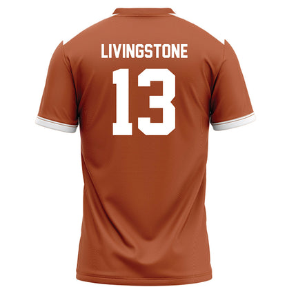 Texas - NCAA Football : Parker Livingstone - Football Jersey