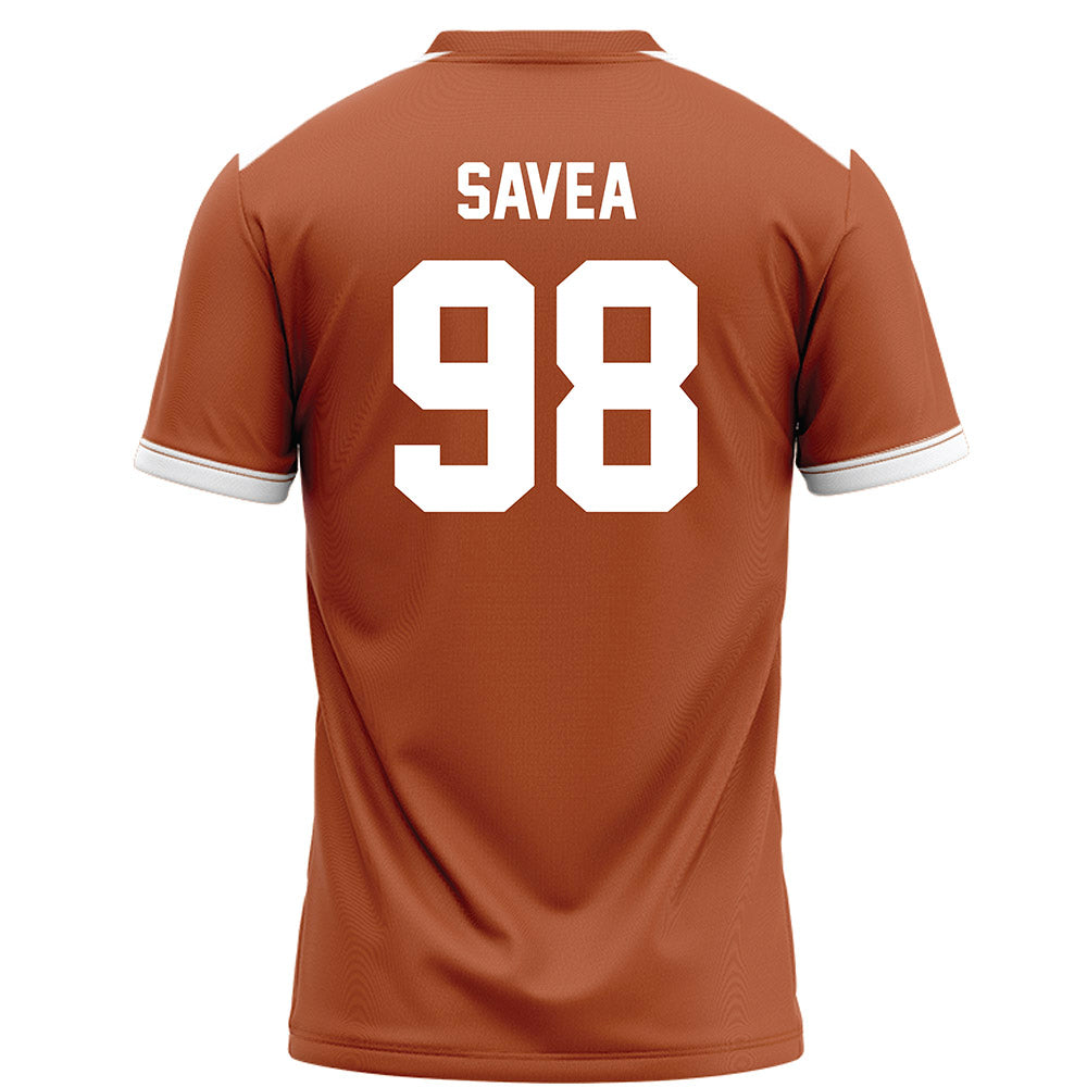 Texas - NCAA Football : Tiaoalii Savea - Orange Football Jersey