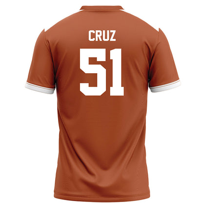 Texas - NCAA Football : Daniel Cruz - Football Jersey