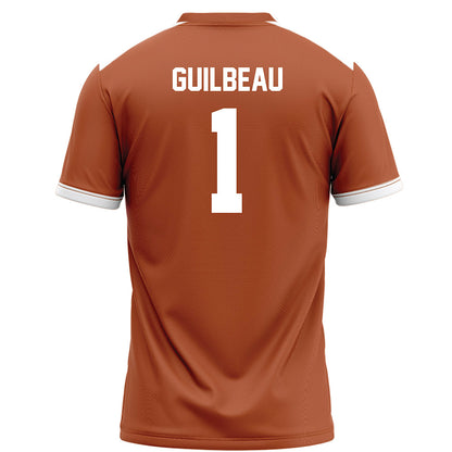 Texas - NCAA Football : Jaylon Guilbeau - Orange Football Jersey