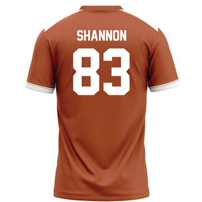 Texas - NCAA Football : Spencer Shannon - Football Jersey