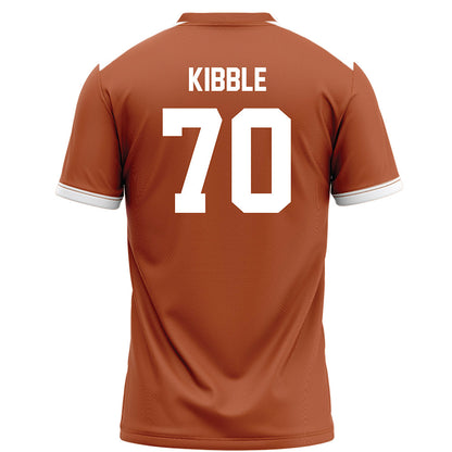 Texas - NCAA Football : Nate Kibble - Orange Football Jersey