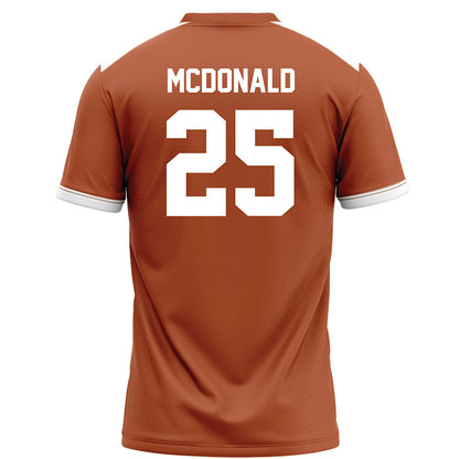 Texas - NCAA Football : Jelani McDonald - Football Jersey