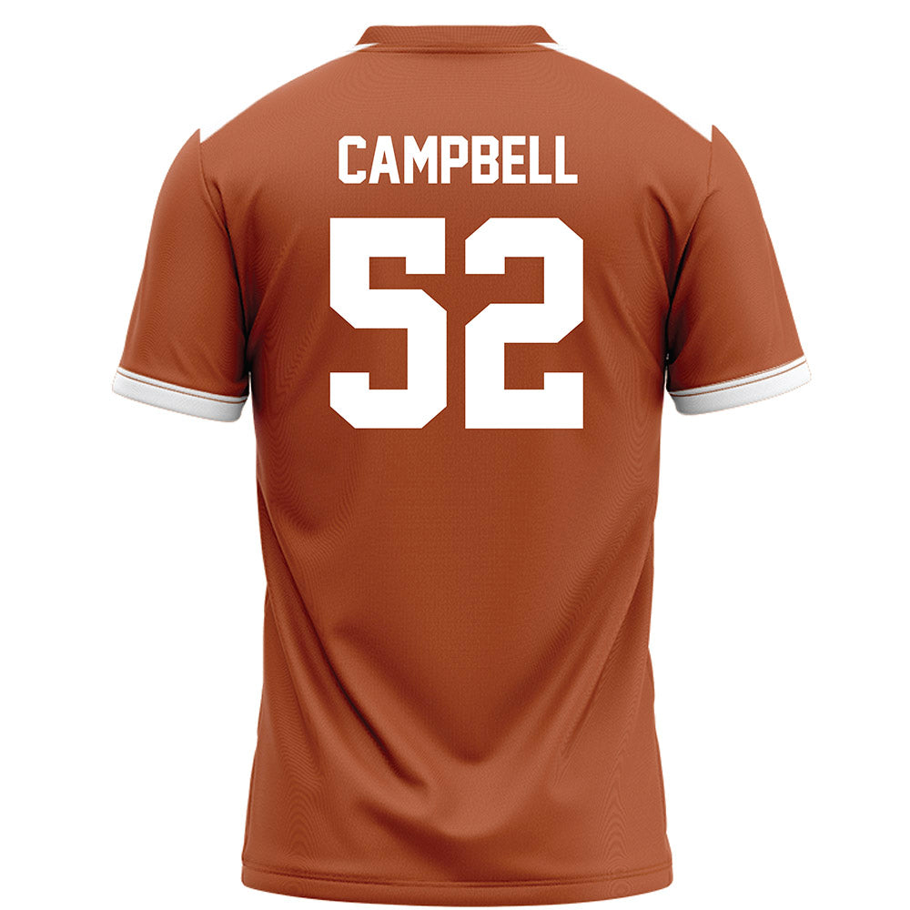 Texas - NCAA Football : Dj Campbell - Football Jersey