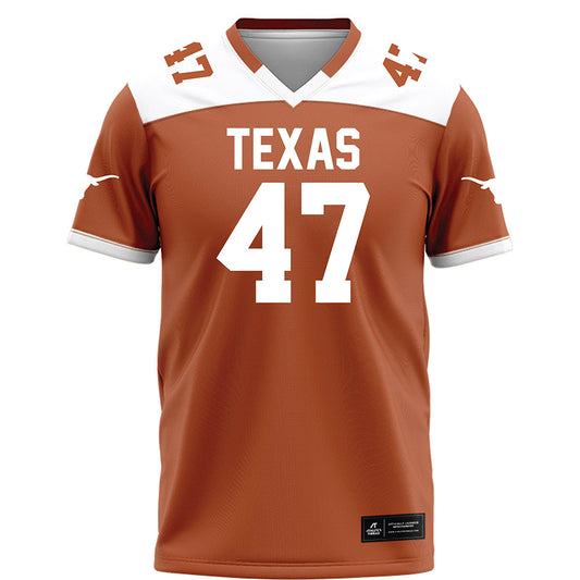 Texas - NCAA Football : Charlie Feris - Orange Football Jersey-0