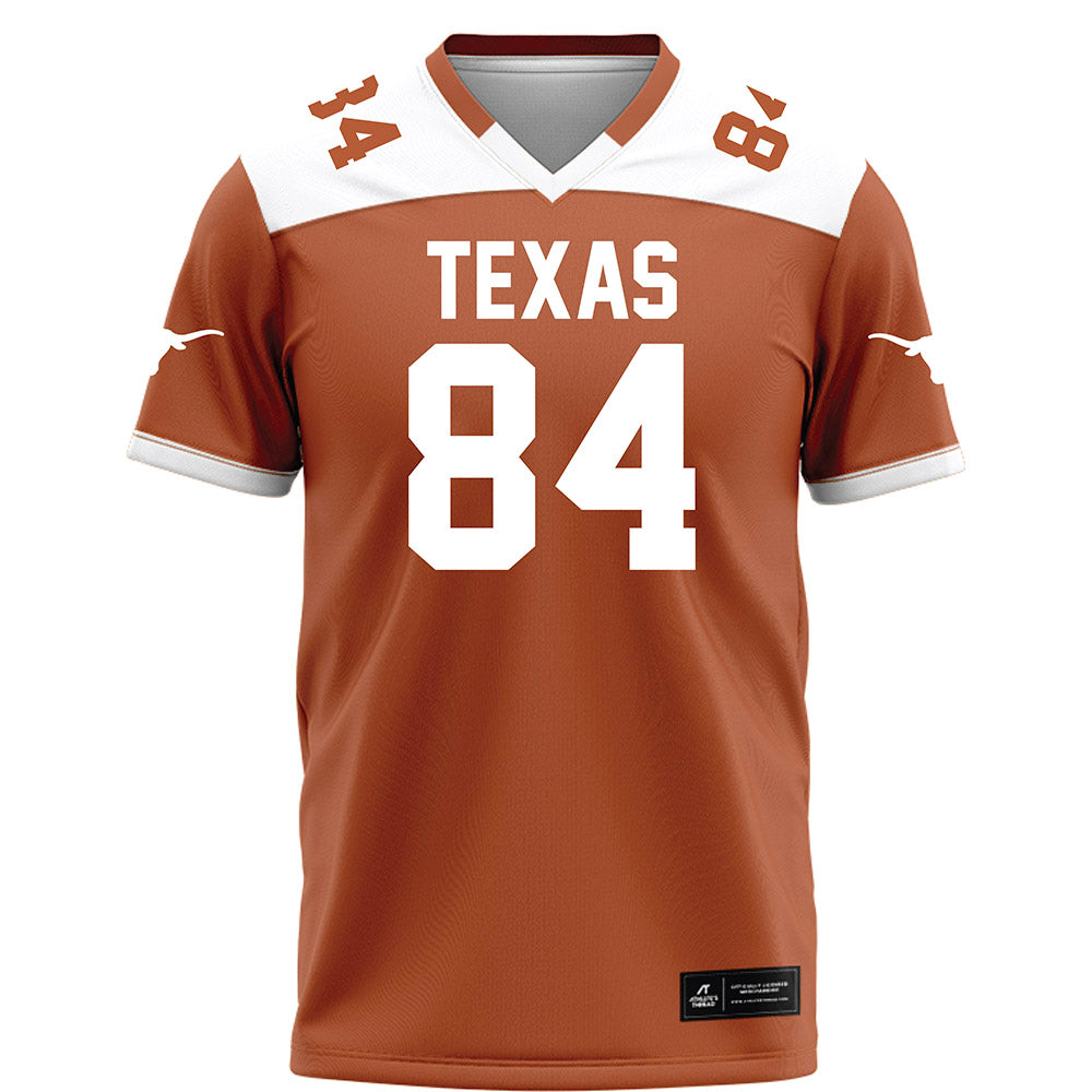 Texas - NCAA Football : Jordan Washington - Orange Football Jersey